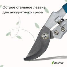 Секатор плоскостной, 8 Greengo