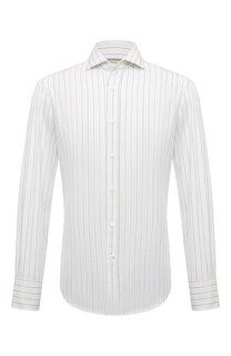 Хлопковая рубашка Brunello Cucinelli