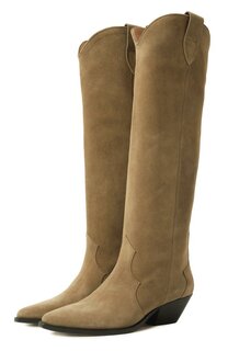 Замшевые казаки Denvee Isabel Marant