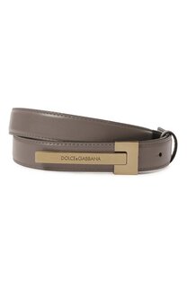 Кожаный ремень Dolce & Gabbana