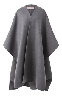 Пончо из шерсти и кашемира Valentino
