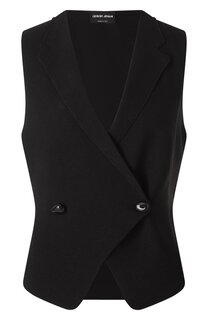 Жилет из вискозы Giorgio Armani