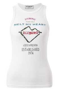 Хлопковая майка Iceberg