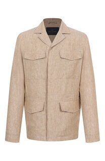 Льняная куртка-рубашка Paul&Shark