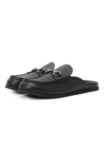 Кожаные сабо Gucci