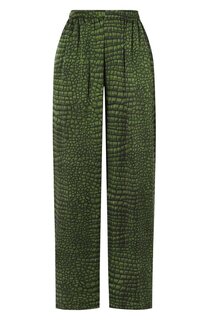 Атласные брюки Balenciaga