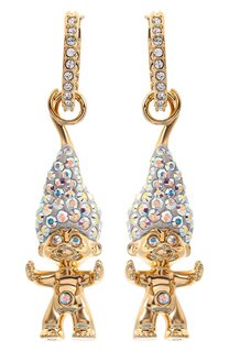 Серьги Good Luck Trolls Swarovski