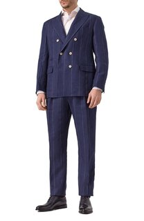Льняной костюм Brunello Cucinelli