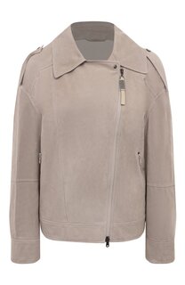 Замшевая куртка Brunello Cucinelli