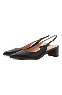 Кожаные туфли Piper Sling 45 Gianvito Rossi