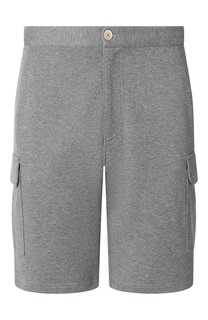 Шорты из хлопка и кашемира Brunello Cucinelli