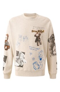 Хлопковый свитшот DOMREBEL