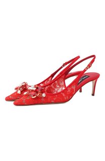 Текстильные туфли Rainbow 60 Dolce & Gabbana