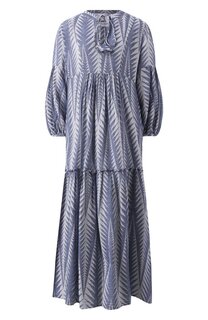 Платье из хлопка и вискозы PEARL&CAVIAR