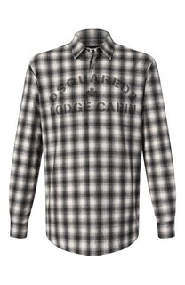 Хлопковая рубашка Dsquared2