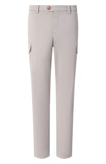 Хлопковые брюки-карго Brunello Cucinelli