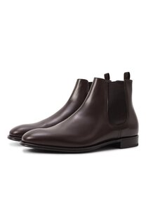 Кожаные челси Prada