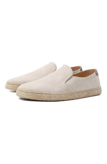 Замшевые эспадрильи Summer Brunello Cucinelli