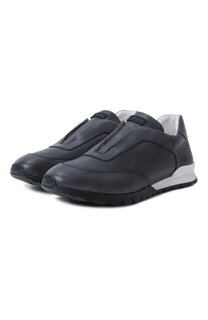 Кожаные кроссовки Kiton