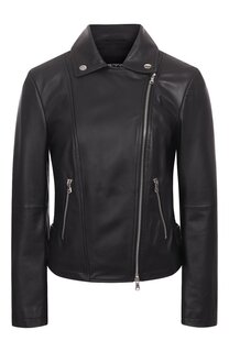 Кожаная куртка Emporio Armani
