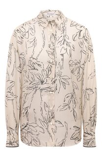 Шелковая блузка Brunello Cucinelli