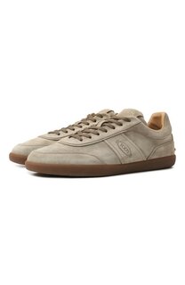 Замшевые кеды Tod’s