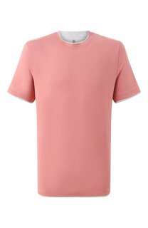 Хлопковая футболка Brunello Cucinelli