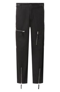 Брюки из хлопка и льна C.P. Company
