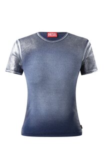 Хлопковая футболка Diesel
