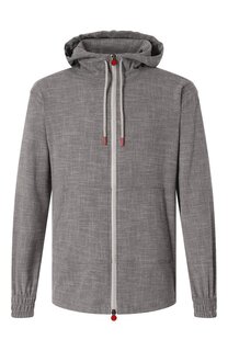 Толстовка из шерсти и шелка Kiton