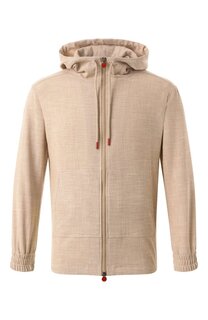 Толстовка из шерсти и шелка Kiton