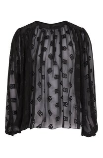 Шелковая блузка Dolce & Gabbana