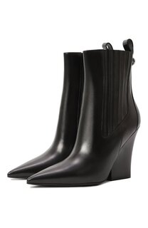 Кожаные ботильоны VLogo Lockette Valentino
