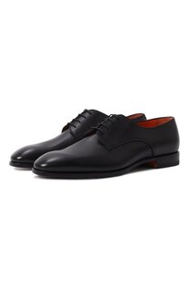 Кожаные дерби Santoni