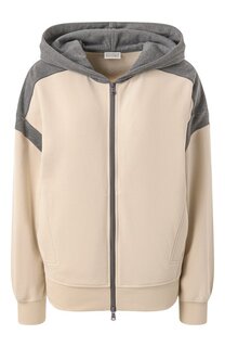 Хлопковая толстовка Brunello Cucinelli