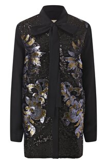 Блузка с отделкой пайетками Elie Saab