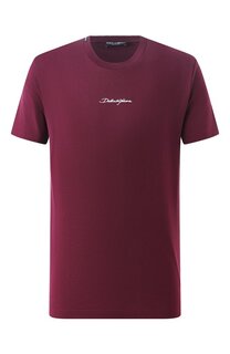 Хлопковая футболка Dolce & Gabbana