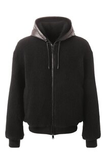 Бомбер из кашемира и шелка MVST