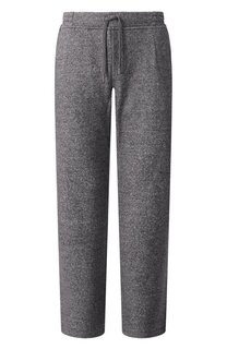 Брюки из шерсти и шелка MVST