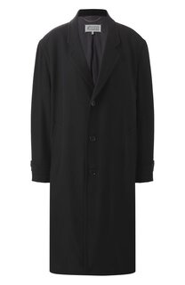 Пальто из шерсти и вискозы Maison Margiela