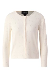 Хлопковый кардиган A.P.C.