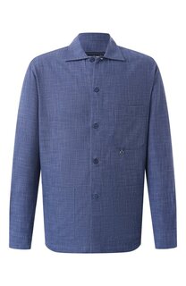 Рубашка из хлопка и шерсти Stefano Ricci