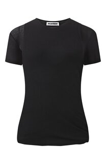 Хлопковая футболка Jil Sander