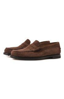 Замшевые пенни-лоферы Tod’s