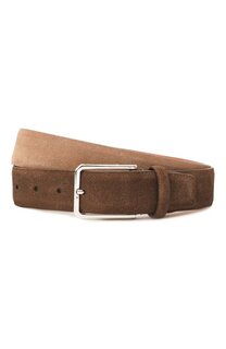 Замшевый ремень Santoni