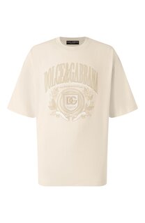 Хлопковая футболка Dolce & Gabbana