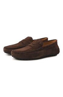 Замшевые мокасины City Gommino Tod’s