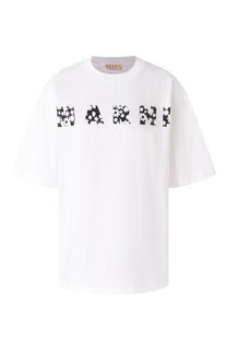 Хлопковая футболка Marni