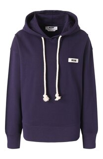 Хлопковое худи MSGM