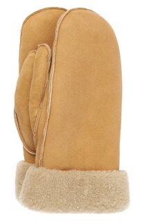 Варежки из овчины Miu Miu